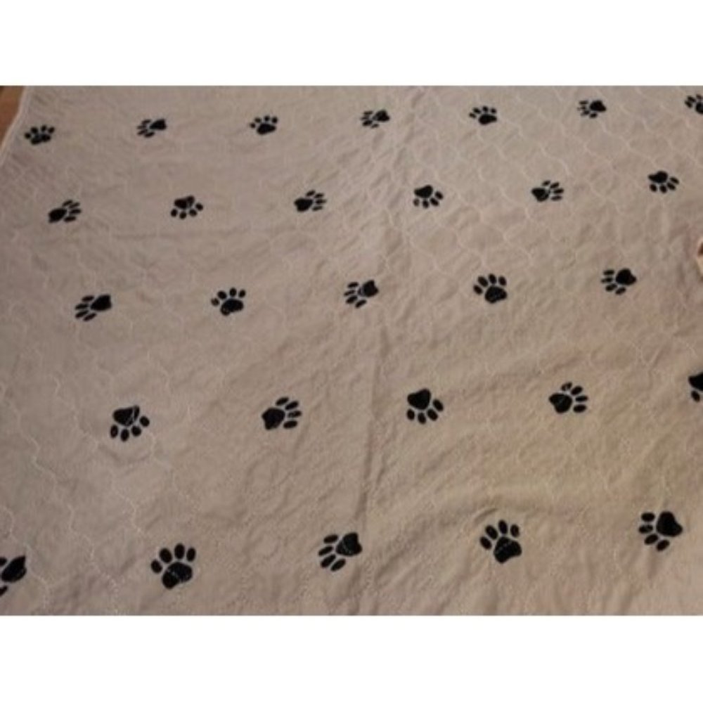 Washable Dog Pee Pads with Puppy Grooming Gloves,Puppy Pads, Reusable Pad